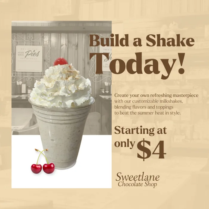Sweetlane Facebook advertisement